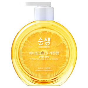 순샘 베이킹소다 레몬 주방세제, 500ml, 1개