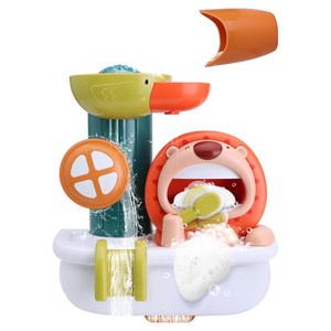 아이존 유아용 치카치카 사자 버블 목욕놀이완구, 혼합색상, 1개