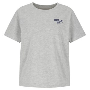 UCLA 남녀공용 베이직 스몰로고 반팔 티셔츠
