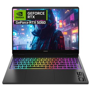 HP OMEN Shadow Black 약 16인치에 해당함, 코어Ultra9, 1TB, 32GB, WIN11 Home, 2025.05