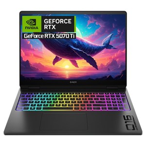 HP OMEN ShadowBlack 약 16인치에 해당함, 코어Ultra9, 1TB, 32GB, WIN11 Home, 2025.05