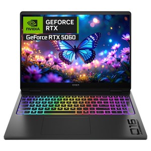 HP OMEN Shadow Black 약 16인치에 해당함, 코어Ultra7, 1TB, 32GB, WIN11 Home, 2025.05