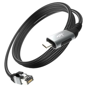 엠비에프 USB C타입 to RJ45 기가비트 이더넷 랜케이블 MBF-CRJ45-2M