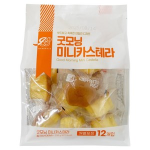 키즈웰 굿모닝 미니 카스테라, 216g, 1개