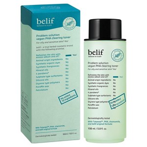 빌리프 프라블럼 솔루션 PHA 클리어링 토너