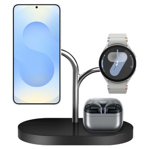 삼성전자 갤럭시 QI2 맥세이프 3in1 마그넷 무선 충전기