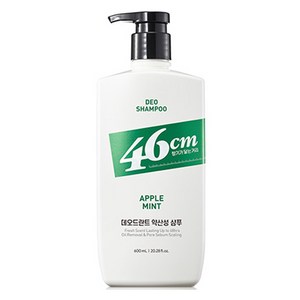 LG생활건강 46cm 두취솔루션 약산성 데오드란트 샴푸 애플민트향, 600ml, 1개