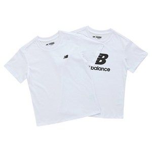 뉴발란스키즈 아동용 ESSENTIAL 반팔 티셔츠 2종 세트