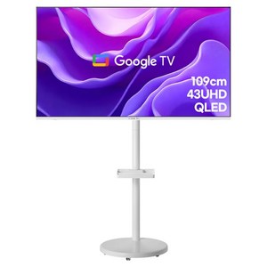 와이드뷰 4K UHD QLED TV, 109cm(43인치), 스마트 TV, 스탠드형, 고객직접설치