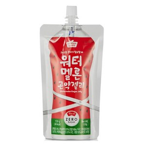 뉴트리션앤테이스트 워터멜론 곤약젤리 10개입, 1.5kg, 1개