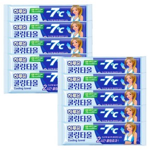 하루온 쿨링타올 대형 72 x 32 cm, 10개