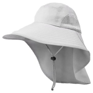 오웨니 스포츠 자외선 차단 햇빛 가리개 모자, 멜란지그레이, FREE(챙길이 1..., 1개