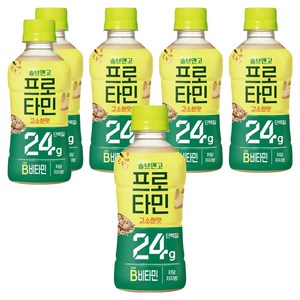 솔브앤고 프로타민 고소한맛 24g 단백질, 250ml, 6개