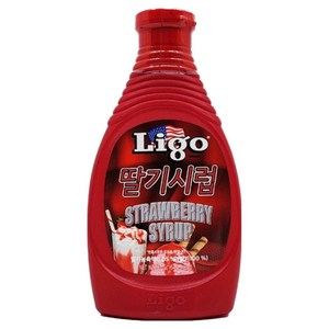 리고 딸기 시럽, 585g, 1개