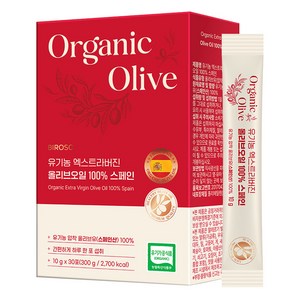 비로소 유기농 엑스트라버진 올리브오일 100% 스페인 스틱 30p, 300g, 1세트