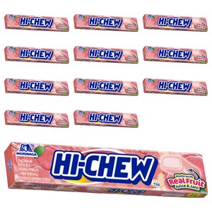 모리나가 하이츄 복숭아맛, 57g, 12개