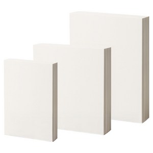 모더너리 점착 메모지 소 200p + 중 200p + 대 200p, 투명, 1세트