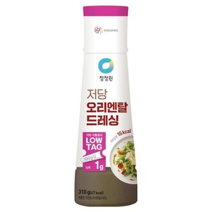 청정원 저당 오리엔탈 드레싱, 310g, 1개