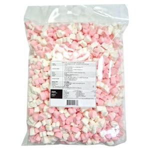 기가 마시멜로우 미니하트, 1kg, 1개
