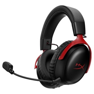 하이퍼엑스 클라우드3 S 무선 게이밍 블루투스헤드셋 A59Z0AA Black + Red 200시간 멀티단자