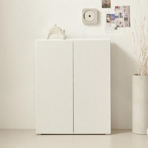 룸앤디 뉴모던 라운드템바 더 높은 3단 키 높은 수납장 800 방문설치