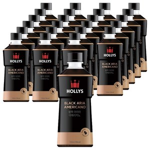 할리스 블랙 아리아 아메리카노, 550ml, 24개