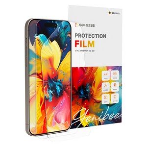 지니비 리얼컬러 AR 초고화질 무반사 지문방지 휴대폰 액정보호필름 2p 세트