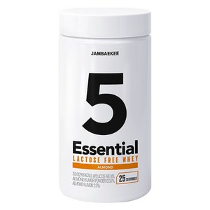 잠백이 에센셜 락토프리 웨이프로틴 파우더 아몬드맛, 750g, 1개
