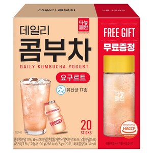다농원 데일리 콤부차 요구르트, 5g, 20개입, 1개