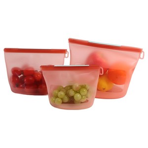 델리원 NEW 실리콘 지퍼백 S + M + L 3종 세트