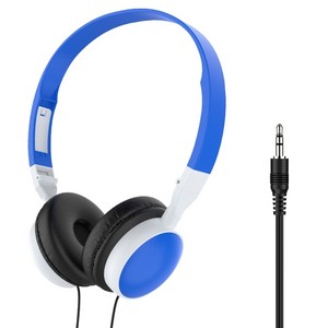 올라이크 접이식 음악 유선 헤드셋