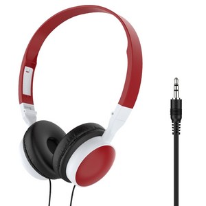 올라이크 접이식 음악 유선 헤드셋