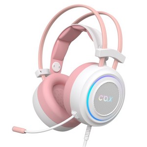 COX 최강비 MEGA-CUP 가상 7.1 RGB 진동 게이밍 헤드셋