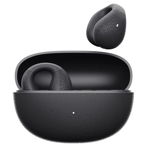QCY 귀걸이 오픈형 블루투스 이어폰 QCY CT01 APP 블랙 22시간 방수가능
