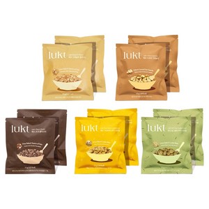 룩트 그래놀라 베스트팩 시리얼 5종 x 2p 세트 250g, 25g, 1세트