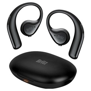 브리츠 오픈형 골전도 블루투스 이어폰 BZ-M2BONE 블랙 21시간 방수가능