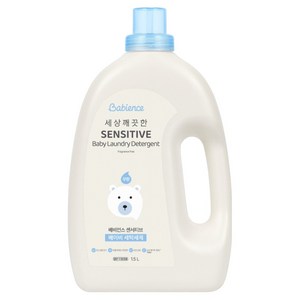 베비언스 세상깨끗한 센서티브 베이비 세탁세제 무향, 1.5L, 1개