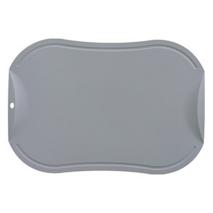 도블레 국산 칼집나지 않는 항균도마, 소프트 그레이, 대(398 x 27..., 1개