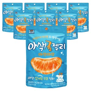 얌즈바이츠 아삭 귤젤리 8개입, 280g, 1개