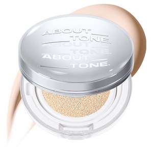 어바웃톤 스킨 레이어 핏 쿠션 파운데이션 13g, 21쿨라이트, 1개