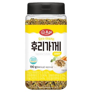 요쉬 후리가께 야채맛, 190g, 1개