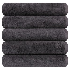 송월타월 뉴 데일리 소프트볼륨 40 수건 200g 코마사, 그레이, 5개