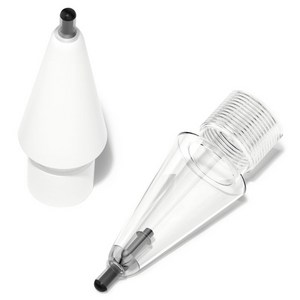 지니비 애플펜슬 호환 말랑말랑 S펜질감 흑당 펜촉 2종 세트