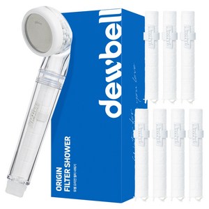듀벨 오리진 필터샤워기 + 리필필터 7p 세트