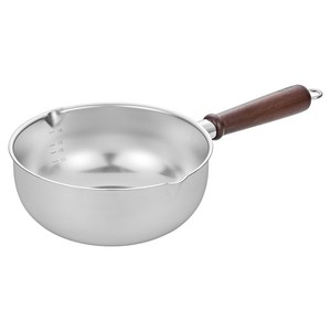 에지리 인덕션 제노 무연마제 스텐냄비 소스팬, 20cm, 혼합색상, 1개