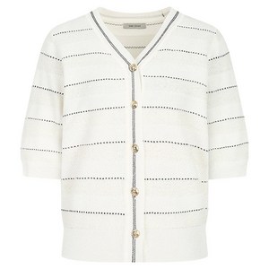 더아이잗 여성용 글리터 라인 부클레 가디건 IP4A1CD011