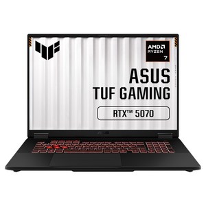 에이수스 TUF 게이밍 A18 예거 그레이 약 18인치에 해당함, 512GB, 16GB, Free DOS, 2025.06