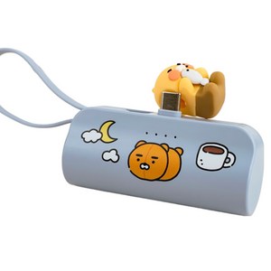 카카오프렌즈 CS 도킹형 보조배터리 5000mAh 멀티단자