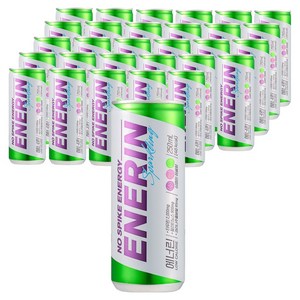 현대약품 에너린 캔 에너지 드링크 NO스파이크 음료, 250ml, 30개