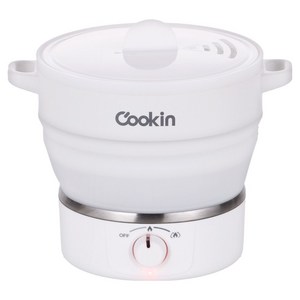 키친플라워 쿠킨 캠프 접이식 전기포트 1.3L